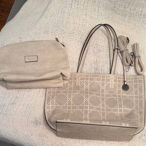 *NEW* Chic Beige Tote Bag Set - Giuliano